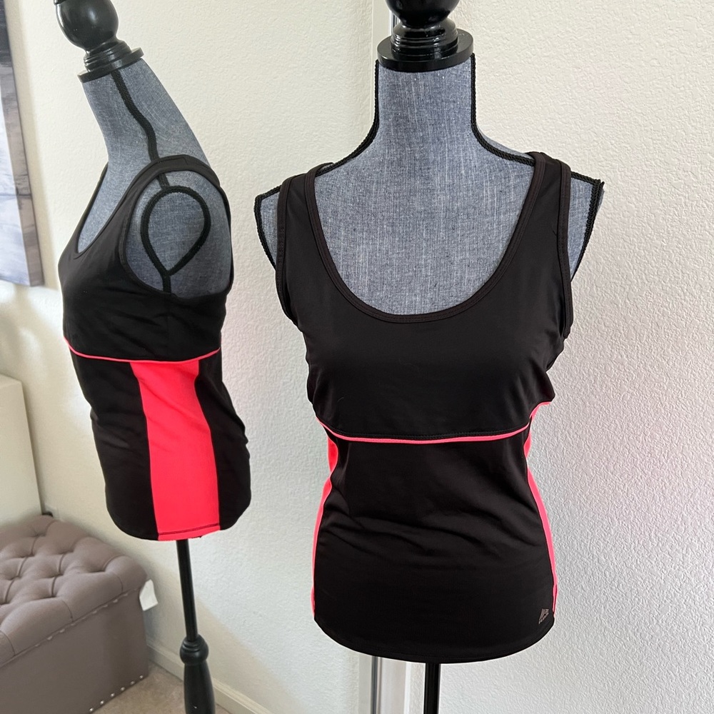 RBX Workout Tank Top with Built-in Shelf Bra